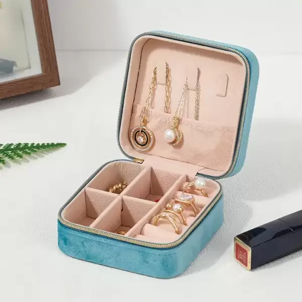 Jewelry Organizer Travel Box Case - Image 9