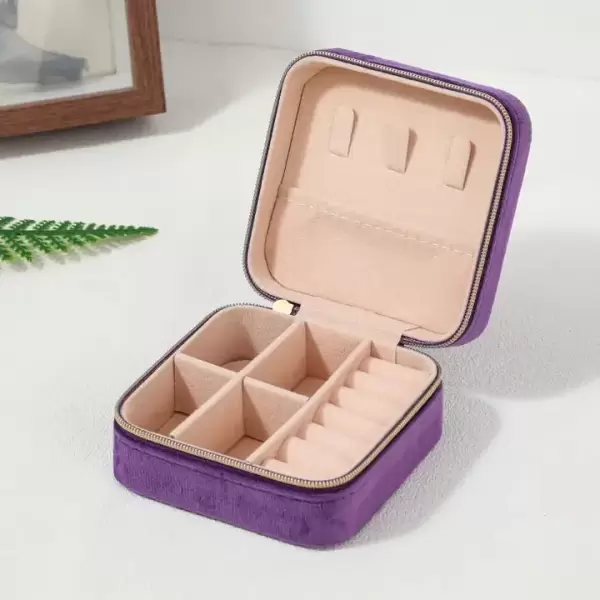 Jewelry Organizer Travel Box Case - Image 8