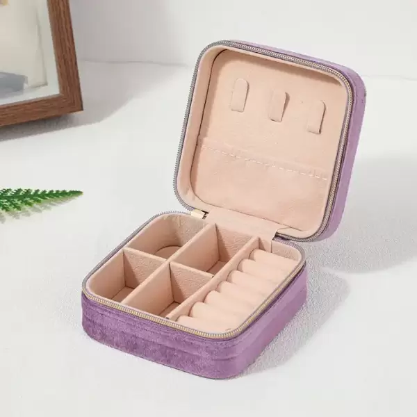 Jewelry Organizer Travel Box Case - Image 5