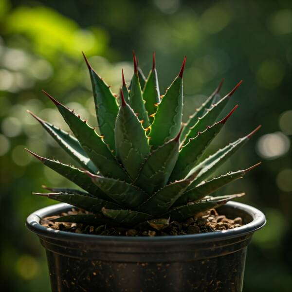 Agave Plant Tequllia 6-Inch Potted Plant – Ideal for Homes and Gardens - Image 4
