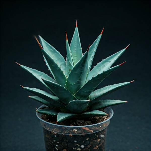 Agave Plant Tequllia 6-Inch Potted Plant – Ideal for Homes and Gardens